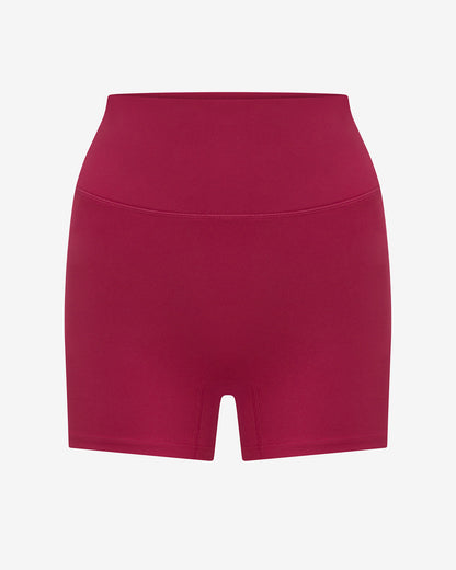 Serenity scrunch shorts 4 berry