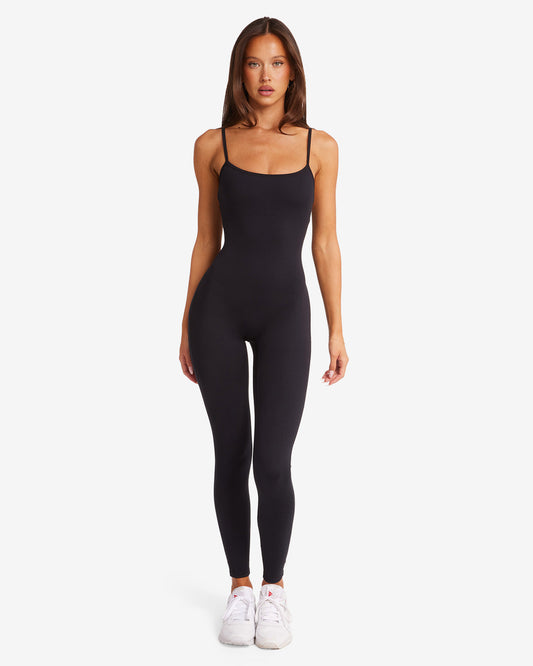 Im serenity active jumpsuit black