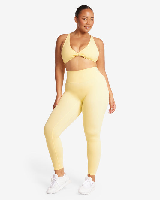 Fade scrunch leggings buttercup